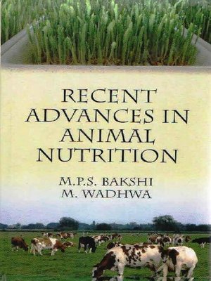 cover image of Recent Advances in Animal Nutrition